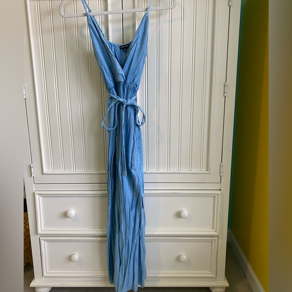 Denim jumpsuit. - Picture 2 of 4